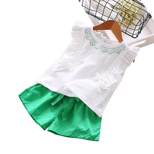 Conjunto de Ropa Infantil Personalizada con Serigrafía: Camiseta y Pantalones de Masaje Tailandés, Venta al Por Mayor de Proveedor Chino - Product Image 1