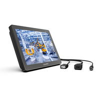 Moniteur tactile de 8 pouces, 1000 nits, IP65, lisible en plein soleil, pour véhicules et applications marines