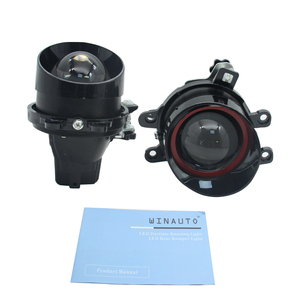 WINAUTO nuovo 3 ''LED Bi-Led proiettore fendinebbia con Tri-colore 3000K 6000K compatibile per <span class=keywords><strong>Toyota</strong></span> per Corolla per <span class=keywords><strong>C</strong></span>-<span class=keywords><strong>HR</strong></span> per Camry - Product Image 1