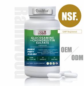 Toptan OEM Premium glukozamin + kondroitin sülfat kapsül takviyesi glukozamin + kondroitin sülfat kapsül - Product Image 1