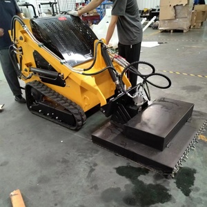 Diesel/điện Skid chỉ đạo theo dõi loader & file đính kèm (mulcher, vật lộn, khoan, lốp xe, backhoe) để bán - Product Image 5