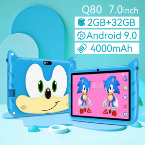 Tablette pour enfants Q80 7 pouces, 4 Go 64 Go, Android 13, WiFi, tablette éducative pour enfants avec étui - Product Image 3