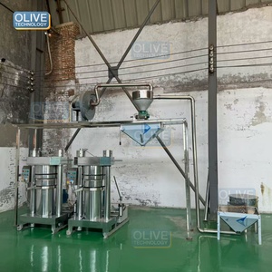 Máquina Prensa Hidráulica de Alta Eficiencia para Aceite de Sésamo Prensado en Frío, Máquina para Hacer Aceite de Coco y Cacahuete - Product Image 1
