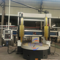Tour de tournage horizontal CNC automatique à double colonne VTL