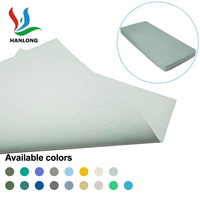 Tissus en taffetas laminé PVC 500 g/m² avec gaufrage, enduits occultants pour housses de matelas de lit d'hôpital, doublures de maillots de bain