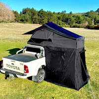Tente de toit souple à grand espace, fabrication chinoise SNDN, vente en gros, installation rapide, imperméable, avec auvent assorti