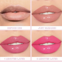 Venta al por mayor bajo MOQ OEM maquillaje claro Plumping brillo de labios vegano Etiqueta Privada hidratante afrutado teñido aceite de labios brillo de labios