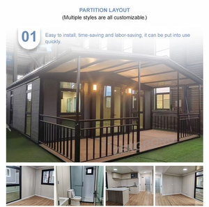 Maison pliable Zero Foundation de 30 pieds, aucun <span class=keywords><strong>travail</strong></span> de terrassement requis, unité préfabriquée pliable, abri d'urgence <span class=keywords><strong>temporaire</strong></span>, utilisation résidentielle - Product Image 6
