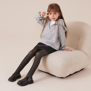 <span class=keywords><strong>Collant</strong></span> foderati in pile spesso elasticizzato per ragazze invernali caldi in <span class=keywords><strong>microfibra</strong></span> per bambini - Product Image 3