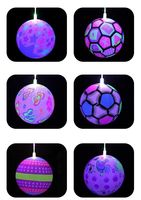 Ballon lumineux clignotant en gros, promotion, ballon de plage gonflable néon en PVC, ballon de basket, jouets LED pour enfants, garçons et filles