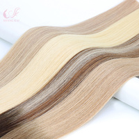 Offre Spéciale 2026 Extensions de Cheveux Chinois Remy Shangkai Double Trame Faite à la Machine 18-22 Pouces Double Tirage pour le Marché Américain/Britannique