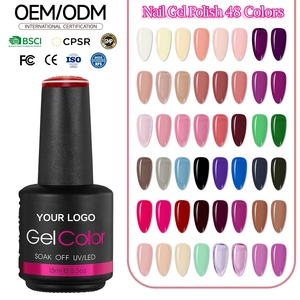 Juego de Esmaltes de Uñas en Gel Transparente de 48 Colores, de Larga Duración, Sin HEMA ni TPO, para Salón, 2026, Muy Buena Calidad - Product Image 1
