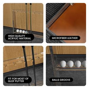 Porta Mazze da Golf in Acrilico, Espositore per 7 o 13 Mazze, per Interni ed Esterni - Product Image 5