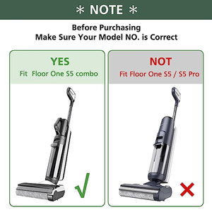 Pour <span class=keywords><strong>Tineco</strong></span> <span class=keywords><strong>Floor</strong></span> <span class=keywords><strong>ONE</strong></span> <span class=keywords><strong>S5</strong></span> Combo ensemble d'aspirateur sec et humide sans fil rouleau de brosse de remplacement et accessoires de filtre HEPA pour aspirateur - Product Image 2