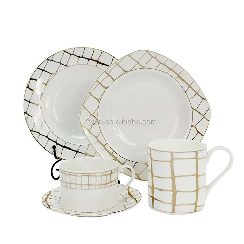 Столовая посуда хорошего качества, винтажная Античная фарфоровая посуда/столовая посуда из фарфора