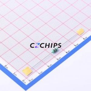 Inductor de Anillo de Color AL0307-181K / Componente de Orificio Pasante (THT), D2.8xL7mm 180uH 10% 80mA 16Ohm - Product Image 2