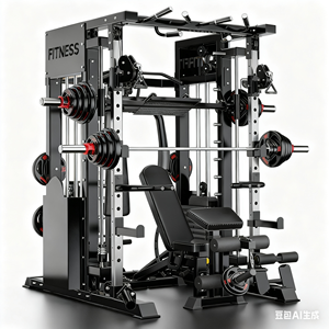 Vente chaude : Équipement de gymnastique à domicile – Machine Smith Squat, Câble Crossover pour <span class=keywords><strong>musculation</strong></span> et entraînement spor - Product Image 2