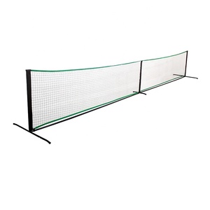 Mới nhất thiết kế đa chức năng chéo bền di động gấp pickleball Tennis Net Set thép + polyester 20x20ft pickleball đứng - Product Image 3