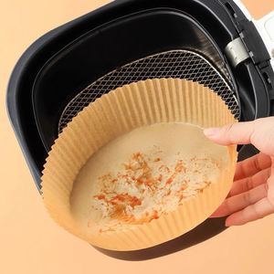 Forros Biodegradables Desechables de <span class=keywords><strong>Papel</strong></span> para Horno y Freidora de Aire para el Hogar - Product Image 5