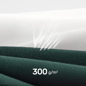 Camiseta de Alta Calidad 2025, Transpirable, Cuello Redondo, 300 g/m², 100% Algodón, para Hombre, Manga Raglán de Dos Tonos - Product Image 4