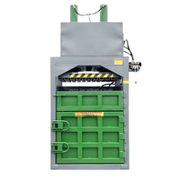 Machine à emballer hydraulique multifonctionnelle à double cylindre de 80 tonnes, compacteur de papier et de déchets, panier en plastique pour déchets