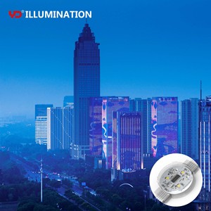 Nœud de pixel LED RGB intelligent pour éclairage extérieur, en PVC de 30 mm, indice de protection IP68, 12 V CC, garantie de 3 ans - Product Image 2