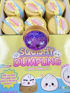 เครื่องนึ่งกระดาษแบบพกพาขนาด 8.5 ซม./3.4 นิ้ว ของเล่นบีบได้รูปซาลาเปา/ทาบา สำหรับเด็กและผู้ใหญ่ ห้ามรับประทาน - Product Image 4