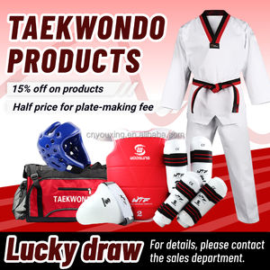 नमूना मुक्त शिपिंग कारखाने थोक कस्टम लोगो अच्छी गुणवत्ता मार्शल आर्ट ताइक्वांडो वर्दी - Product Image 6