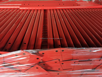 Tréteau d'échafaudage télescopique réglable en hauteur Tréteaux de maçon 1.2x2.2m Tréteau avec pied pivotant Tréteaux de macon