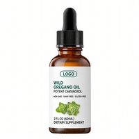 Huile d'origan liquide végétalienne non-OGM personnalisée 60 ml – Gouttes à mélanger – Antioxydant – Soutien immunitaire – Complément alimentaire sûr pour adultes