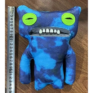 Authentic <b>Cute</b> Monster Pendant Funky Tooth Treasure Ugly Monster <b>Doll</b> Plush Keychain Anime Keychain Toys - Product Image 6