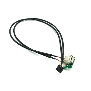 Myd3043 kép USB2.0 trường hợp máy tính bảng điều khiển phía trước cáp cho máy tính tất cả trong một máy tính - Product Image 2
