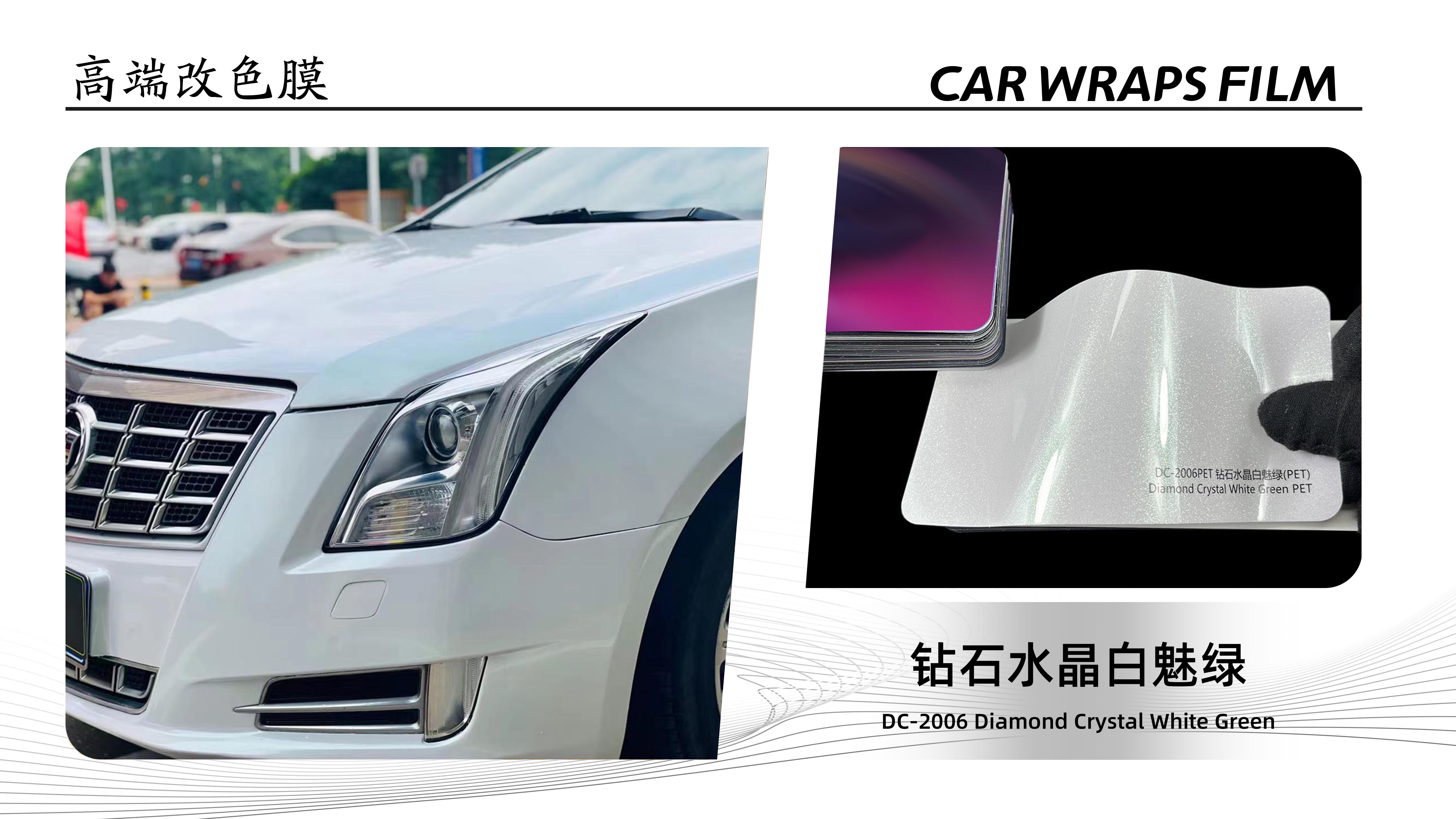 Diamond Crystal White Green