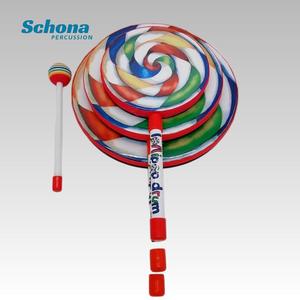 Tambour <span class=keywords><strong>à</strong></span> main Lollipop 6, 8, 10 pouces en gros, instrument <span class=keywords><strong>de</strong></span> percussion Orff pour bébés et enfants, idéal pour les cours <span class=keywords><strong>de</strong></span> musique - Product Image 5