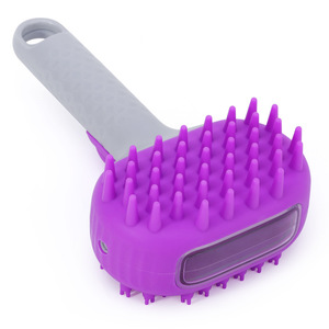 Pet Bath Brush <b>Silicone</b> Massage Dog Grooming <b>Tool</b> For Pet Cleaning And Bathing - Product Image 3
