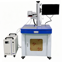 Machine de marquage laser automatique Lihua UV 3W 5W 10W pour la gravure du plastique/métal/PVC/mobile