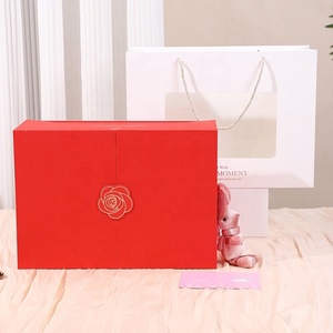 Mới Sang Trọng Vàng Bao Bì Mỹ Phẩm Hộp Set Grey Board Tái Chế Gấp Hộp Quà Tặng Lá Vàng In Xử Lý Trà Mua Sắm Quà Tặng - Product Image 4