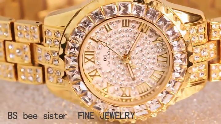 Fancy Diamond Watch Luxury Gift for Fashionable Ladies