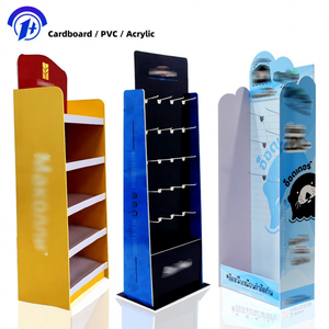 Expositor de Productos Personalizado de Fábrica, Estante de Exhibición de Papel, Gancho Corrugado, Expositor de Cartón PVC - Product Image 1