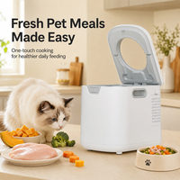 Usine OEM ODM : Nouvelle Machine de Cuisson Automatique Intelligente pour Aliments pour Animaux 4.2L 500W avec Nettoyage Automatique et Minuteur Réglable
