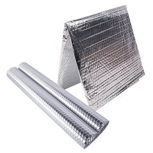 Rouleau <span class=keywords><strong>isolant</strong></span> en feuille d'aluminium réfléchissant personnalisé <span class=keywords><strong>Film</strong></span> thermique <span class=keywords><strong>isolant</strong></span> et étanche pour toit de grenier de mur de voiture pour entrepôts - Product Image 6