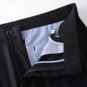 Người Đàn Ông Của Công Việc Giản Dị Quần Polyester Nylon Hàng Hóa Jogger Với Flat Front Phong Cách Ăn Mặc Có Thể Quần Cho Bảo Hộ Lao Động - Product Image 4