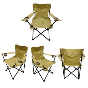 New Design Upgraded Outdoor Heavy Duty Portable Camping Back Beach Chair Outdoor Furniture Camping Hiking Family Activity Picnic - Product Image 1