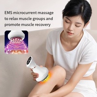 Appareil de massage électrique à lumière rouge, thérapie thermique par micro-courant, grattoir corporel Guasha, brosse de massage des méridiens