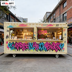 Camión Contenedor Multifuncional Estándar, Remolque de Cocina Móvil para Catering, Equipo para Puestos de Comida Callejera, Oficinas y Edificios - Product Image 1