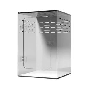 <span class=keywords><strong>Cage</strong></span> d'élevage personnalisable pour serpent, gecko, lézard, en PVC et acrylique, enclos classique pour reptiles, boîte respirante pour fournitures de reptiles - Product Image 4