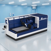 Precio de Fábrica de Han's Laser: Cortadora Láser de Fibra CNC 3015 para Chapa Metálica/Acero/Aluminio, Máquina de Corte Láser de Metal Económica
