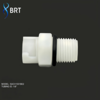 Raccord rapide en plastique Luer Lock, mini-coupleur rapide 1/16, connecteur à valve à barbillon petit format, raccord rapide pour raccords de tubes