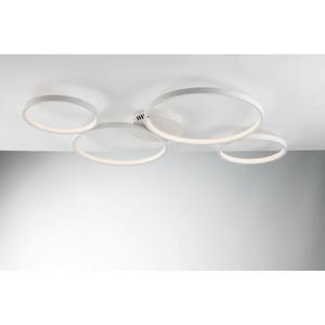 LÁMPARA DE TECHO LED BLANCA FREDY 6.1X95X61CM - 60W 8000lm - Product Image 1