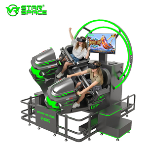 Oferta Especial: Simulador VR Star Knight de 2 Asientos, Atracción de Metal para Centros Comerciales, Doble Jugador - Product Image 4